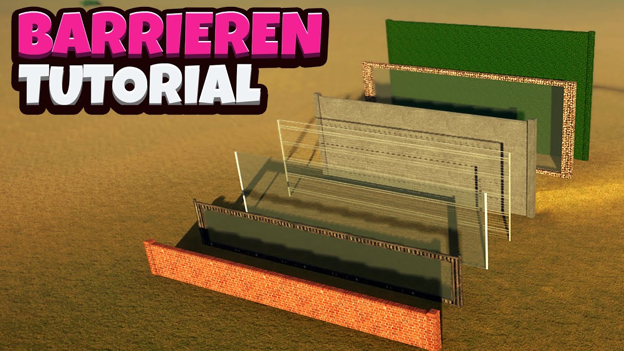 Planet Zoo - Barrieren | Tutorial [Deutsch / German]