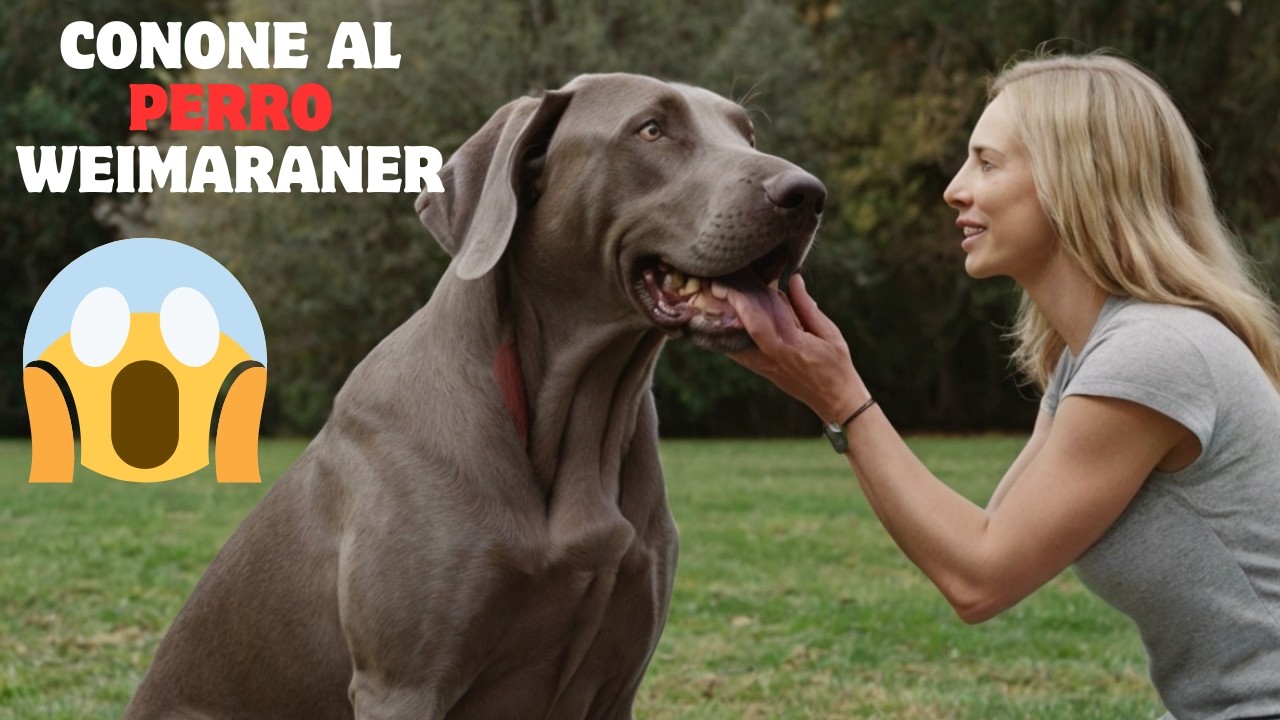 🐶El_perro_WEIMARANER_o_braco_de_Weimar🦮_DATOS_Y_CARACTERISTICAS🦮_WEIMARANER_9 COSAS_que_debes-saber