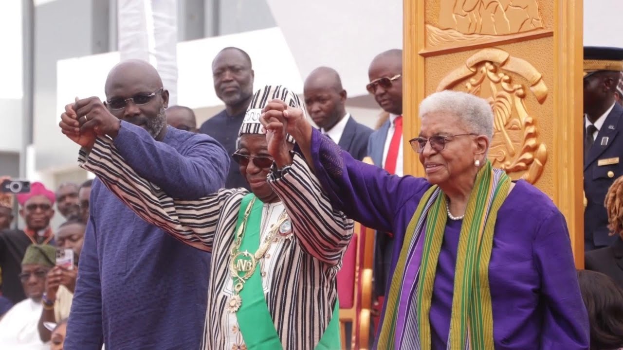 Liberia’s new president takes office with a promise to ‘rescue’ Africa’s oldest republic