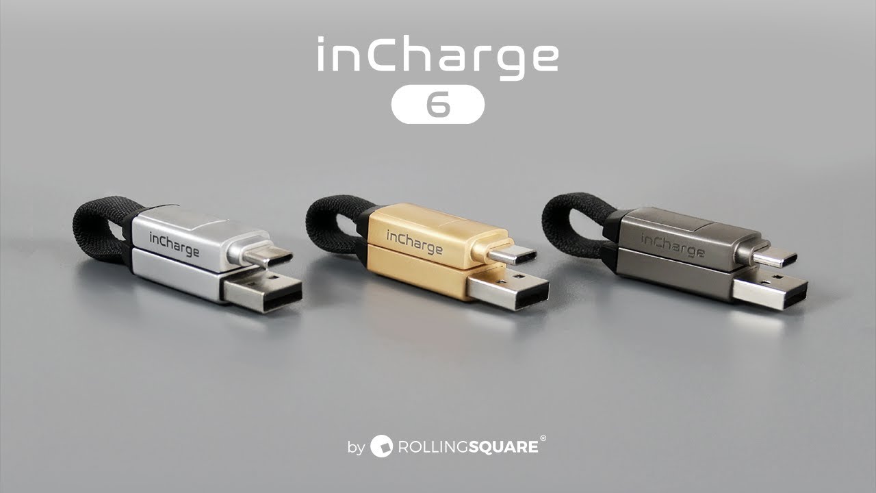 inCharge 6 - The 6in1 Keyring Cable