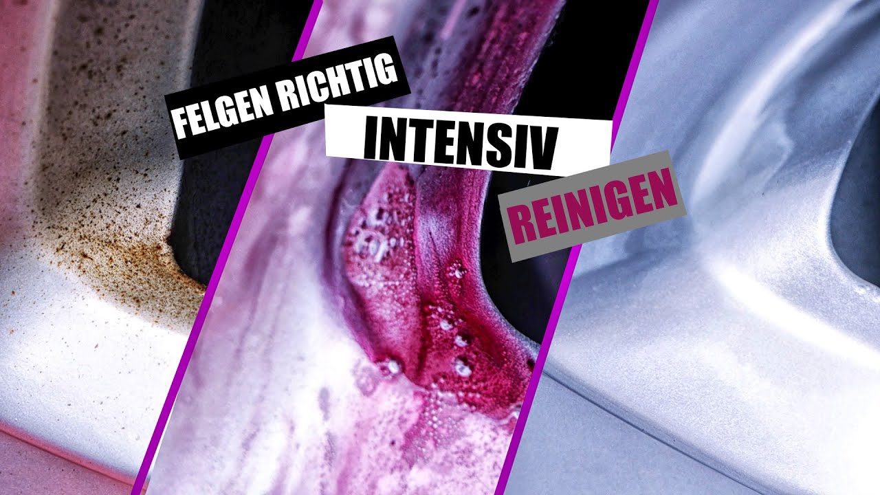 Die RICHTIGE Felgenreinigung! So gelingt auch dir jeden Schmutz zu entfernen! // Quick Tipps
