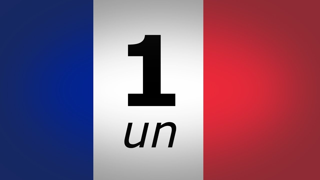 🇫🇷 French NUMBERS 1️⃣ - 🔟 (Les NOMBRES en Fran&ccedil;ais 1-10) 🇫🇷