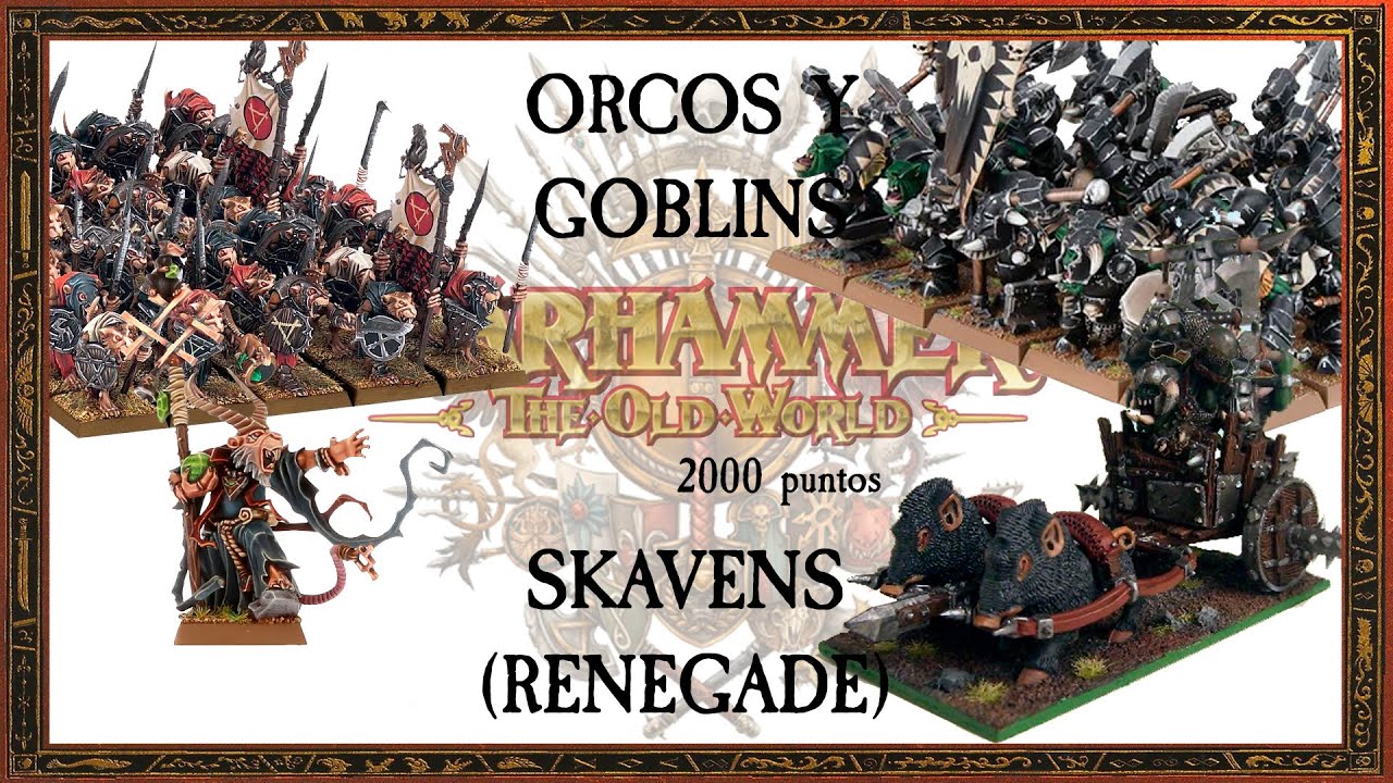 TOW - Skavens VS Orcos y Goblins 1.5