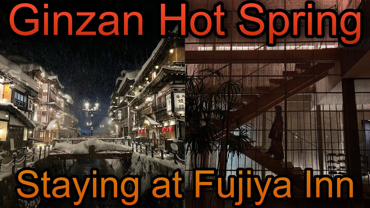 【Spirited Away Anime】Ginzan Hot Spring Yamagata, Japan