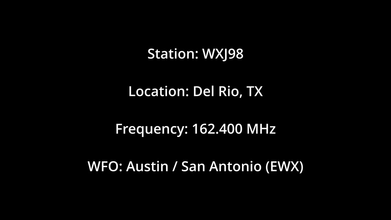 WXJ98 Broadcast Cycle