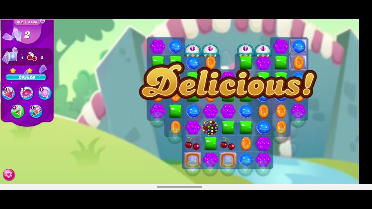 Candy Crush Saga level-4108//Hard level 😱💀🔨