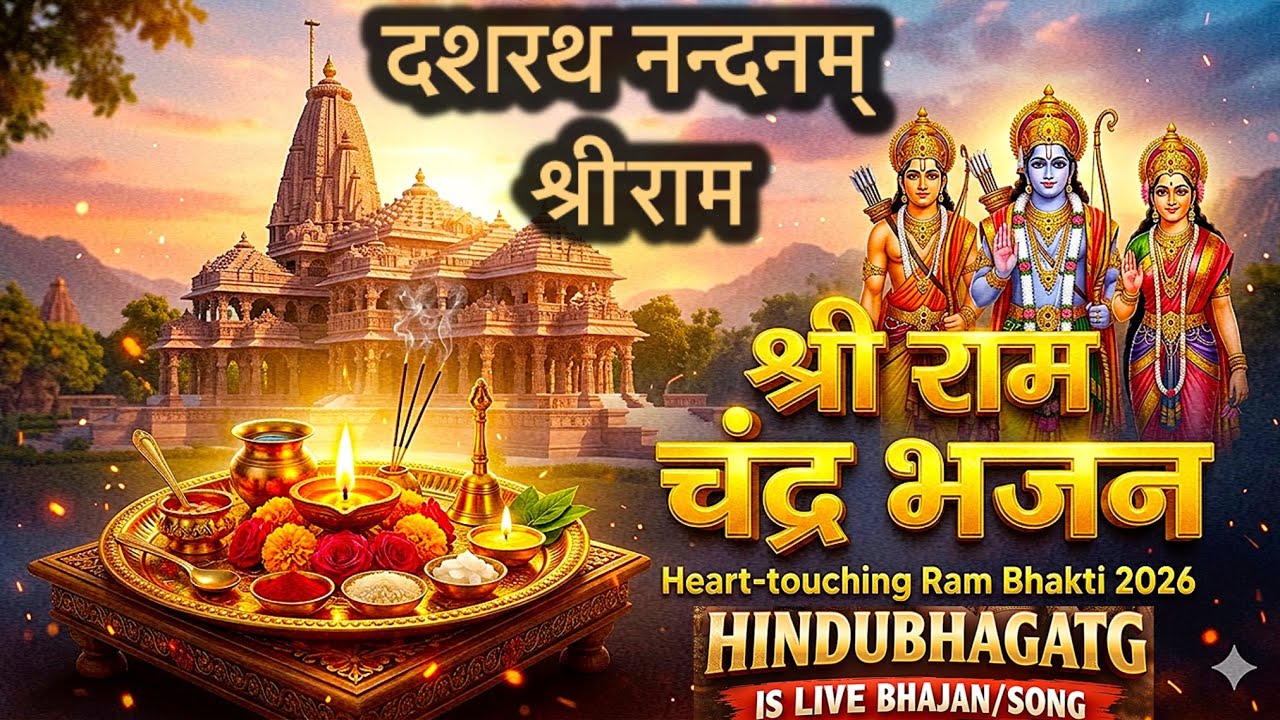 राम नाम का चमत्कारी भजन हर संकट दूर करेंगे प्रभु🚩 जय श्री राम Powerful Ram Bhajan #ram #HINDUBHAGAT