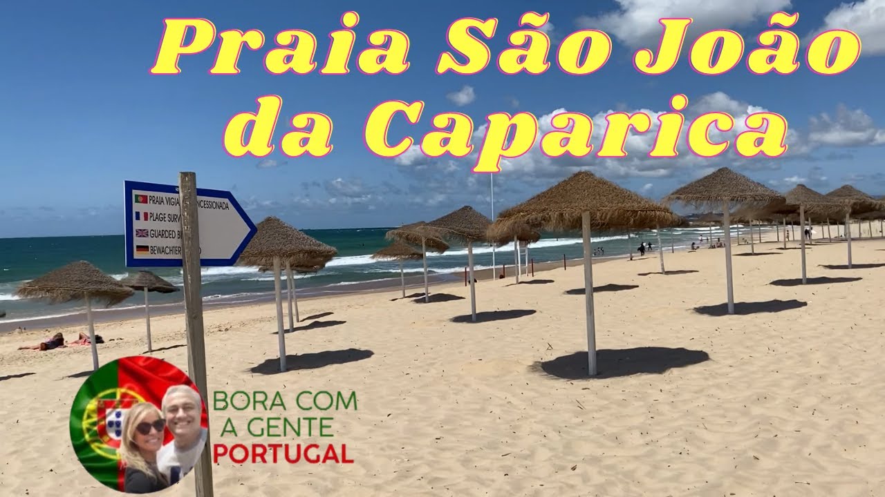 Praia de São João da Caparica, venha conhecer com a gente.