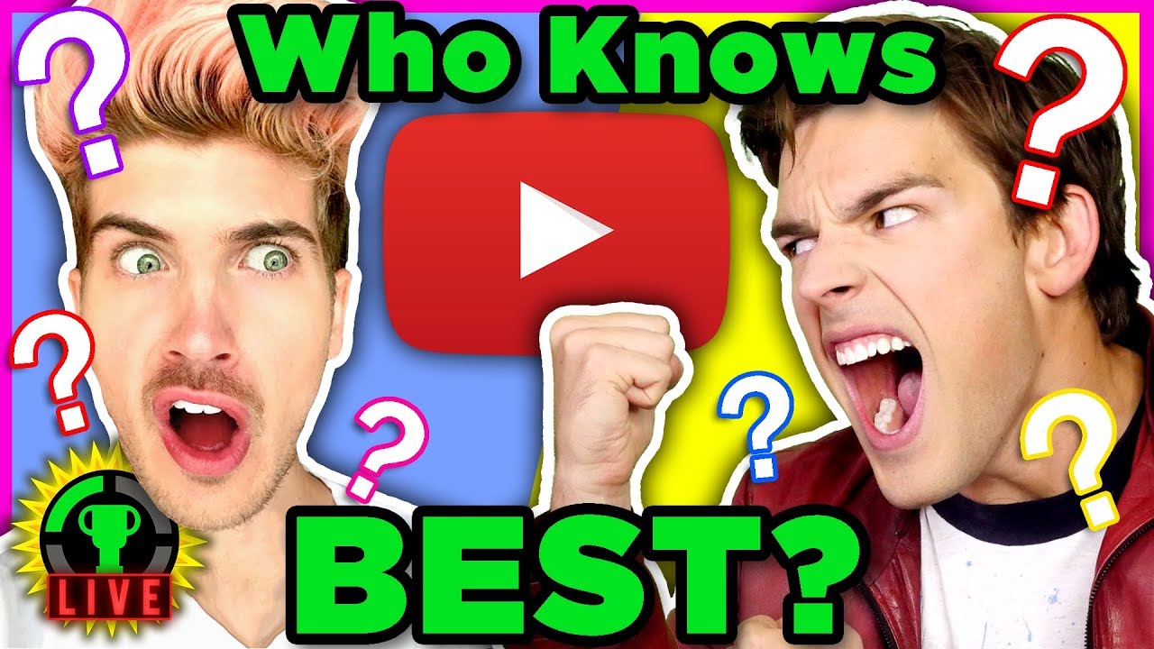 Who's the KING of Internet Trivia? | Ultimate YouTuber Quiz Challenge Ft. Joey Graceffa