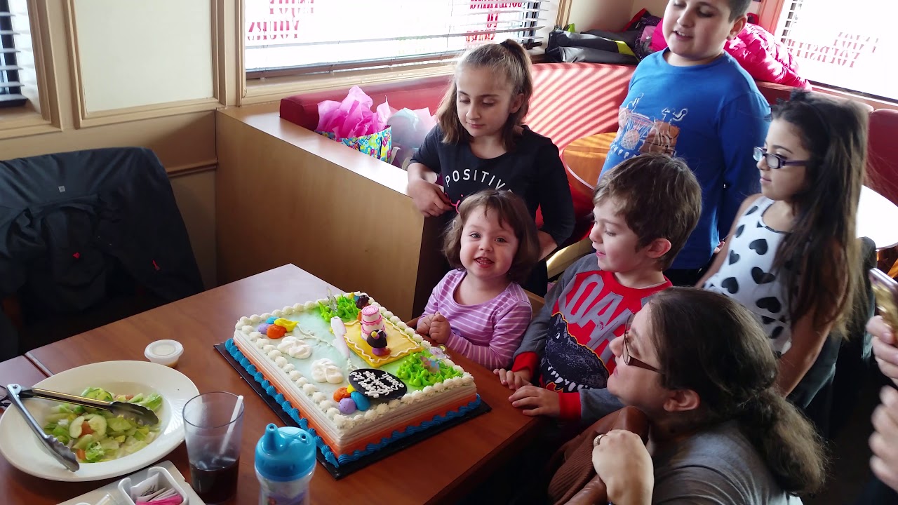 Sarah's 2nd Birthday At Pizza Hut Part 1 - 20180106 130520