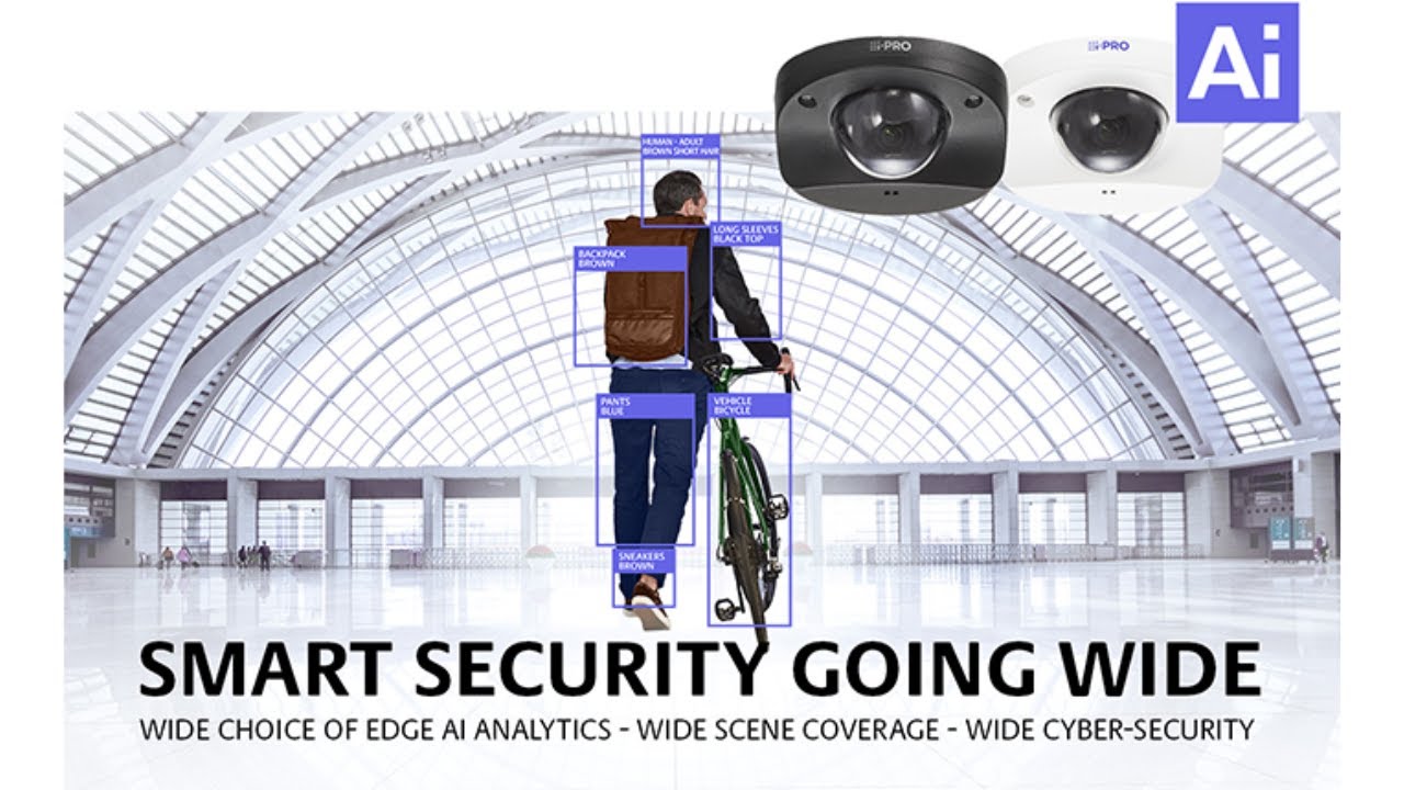 i-PRO's New Compact Dome Camera with Powerful, Affordable Edge-AI