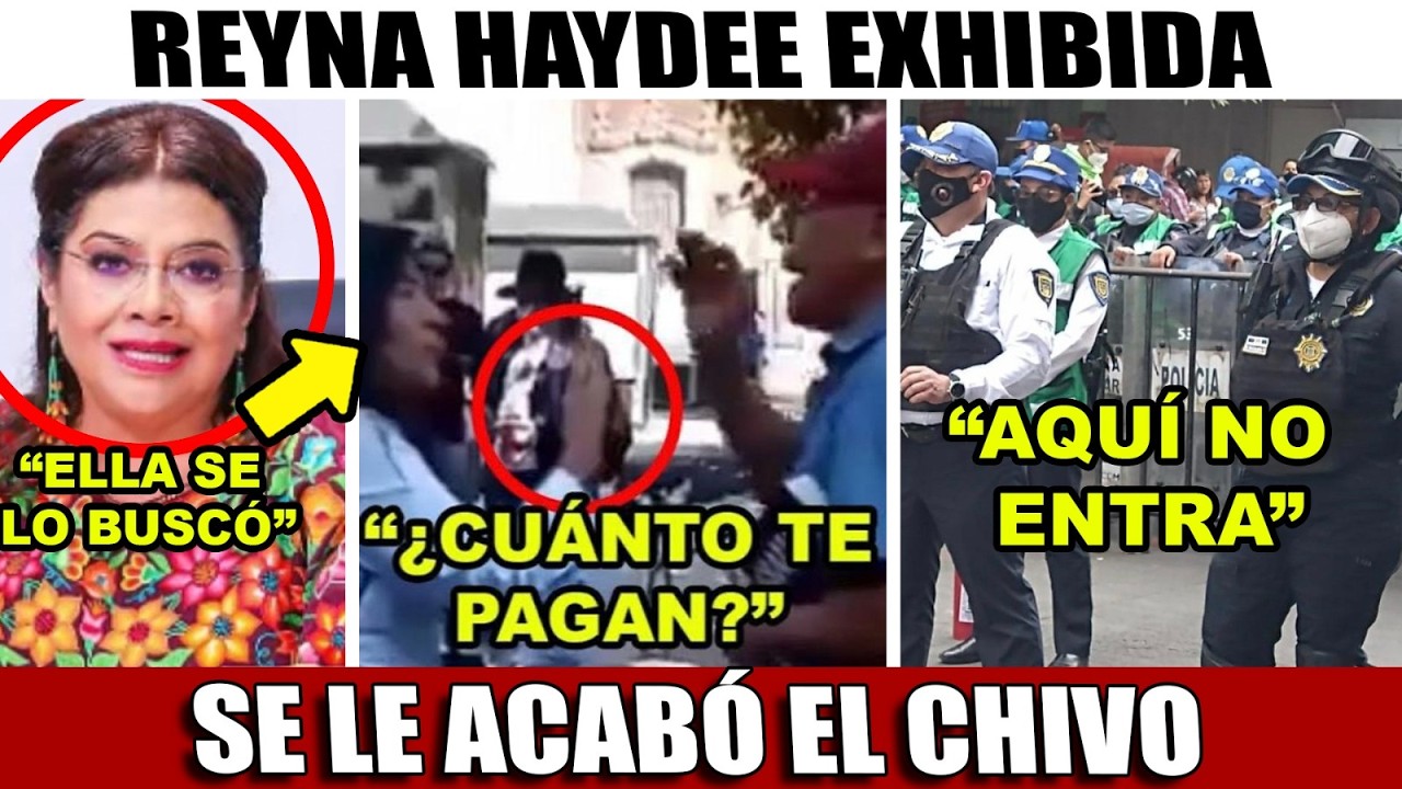 VIERNES! AGARRAN A REYNA HAYDEE! NOMINA TV AZTECA ¡TUNDA EN LA CALLE! SE PUSO FEO