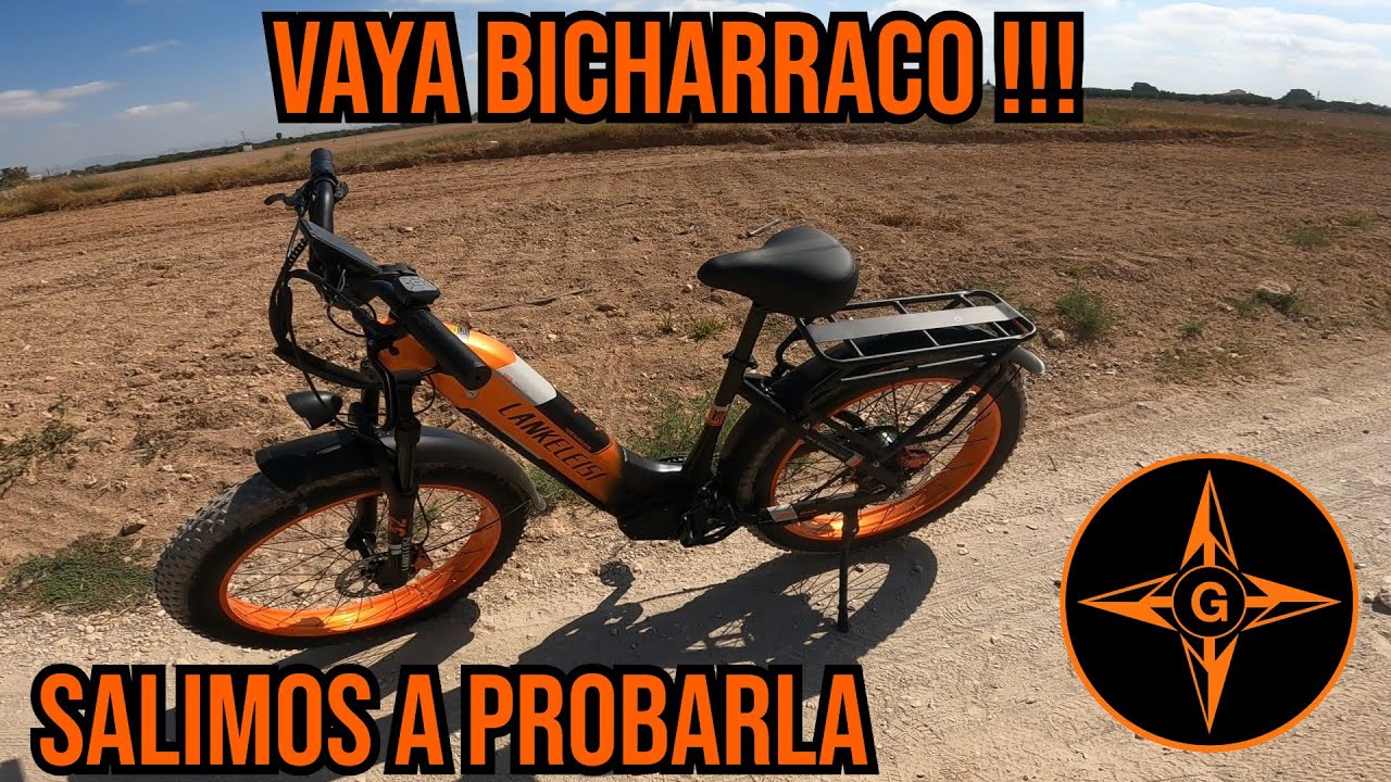 WE TRY THE ELECTRIC BICYCLE FOR VISITORS MG600 PLUS / fat bike / GINESSOT