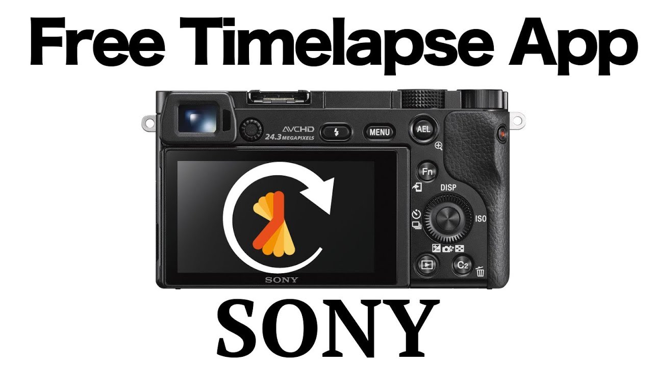 Another free timelapse app for Sony cameras