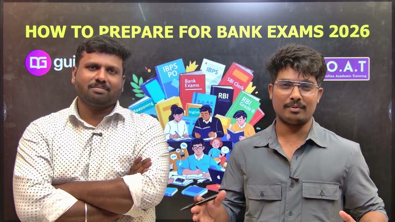 2026 Bank Exams-க்கு இப்படி Prepare பண்ணுங்க! | GOAT Strategy #bankexam2026 #ibps #sbi #lic