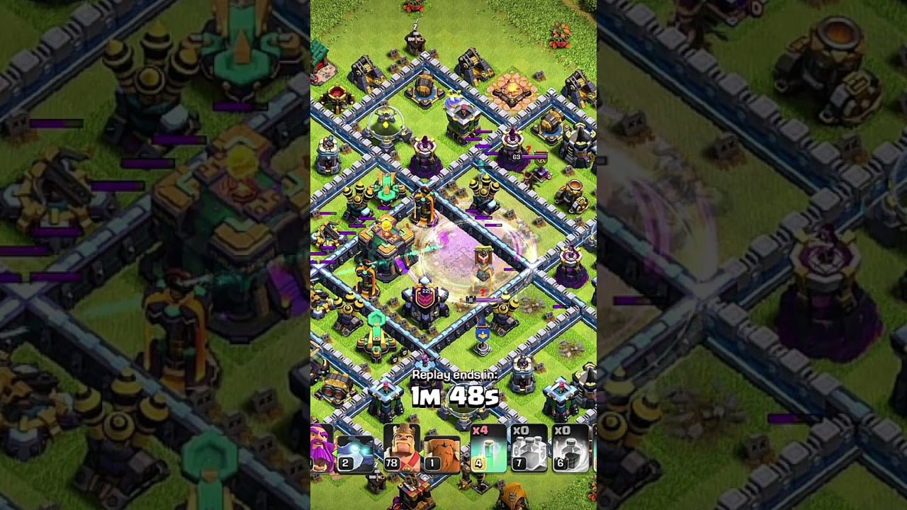 best blimp attack strategy for th 14 #coc #clashofclans