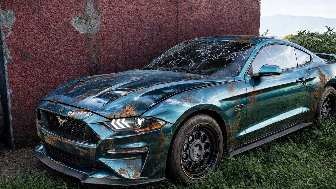 Rebuilding an abandoned Ford Mustang GT - Forza Horizon 5