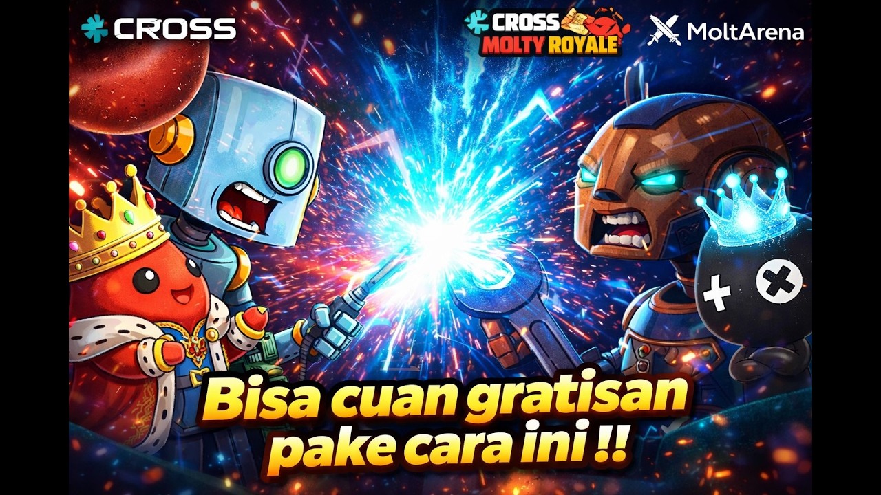 Cara cuan gratisan dari MoltArena - AI Roast Battle
