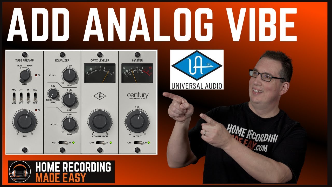 Обзор плагина UA Century Tube Channel Strip