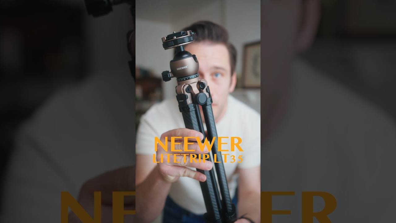 GIVEAWAY: Budget Friendly Travel Tripod! Neewer Litetrip LT35 #traveltripod #tripod #cameragear