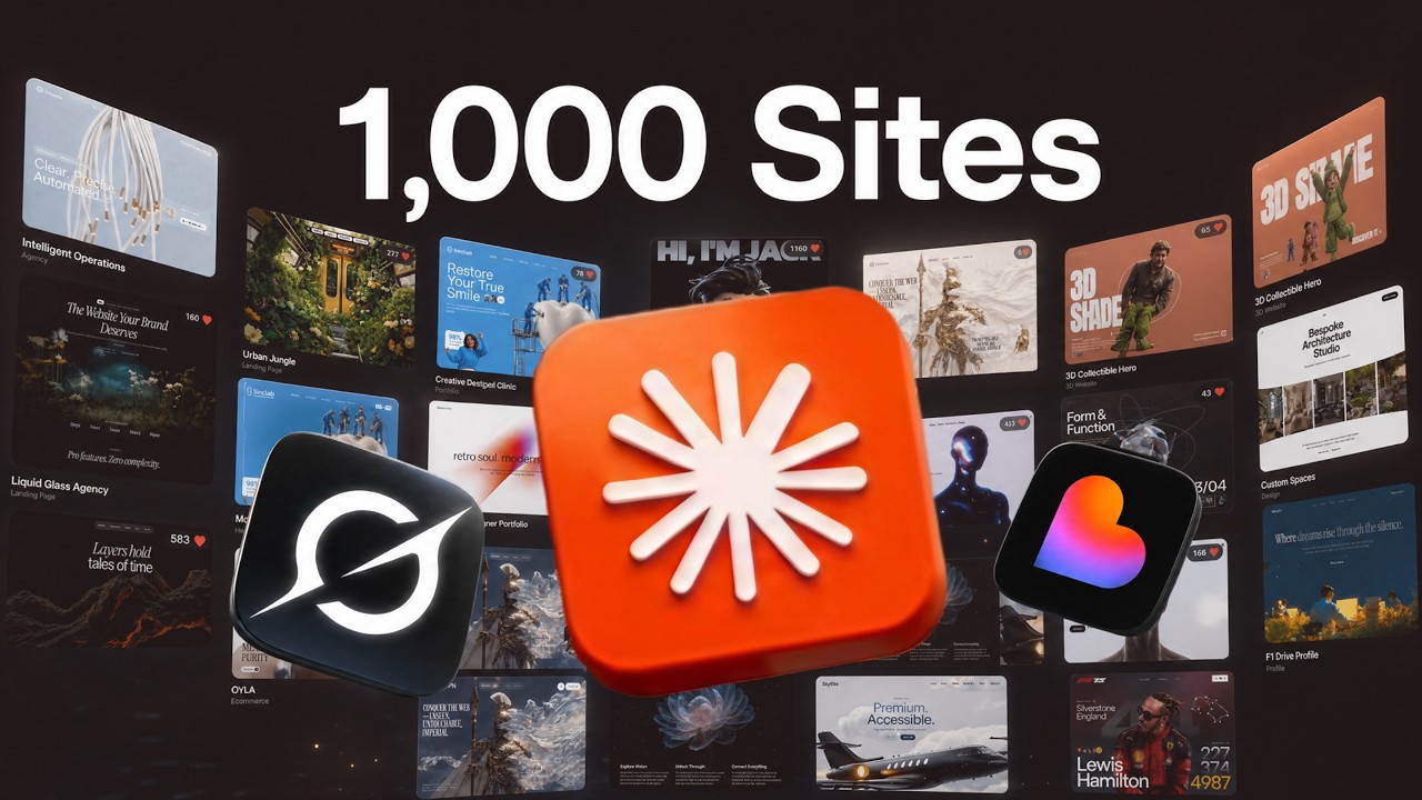 I Gave Claude 1,000 Award-Winning Websites... Then This Happened
