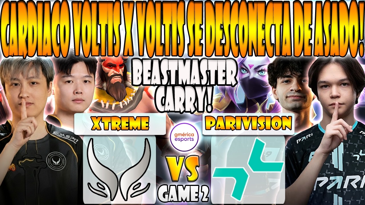 PARIVISION vs XTREME GAMING BO3[GAME 2] SATANIC, NO[O]NE VS AME, NOTHINGTOSAY- DREAMLEAGUE SEASON 28