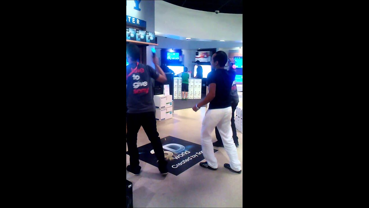 Sony store dance!!