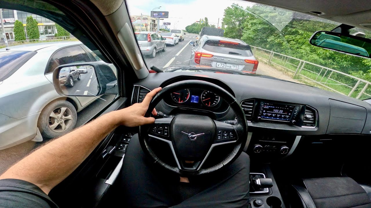 UAZ PATRIOT TEST DRIVE FPV CITY DRIVING
