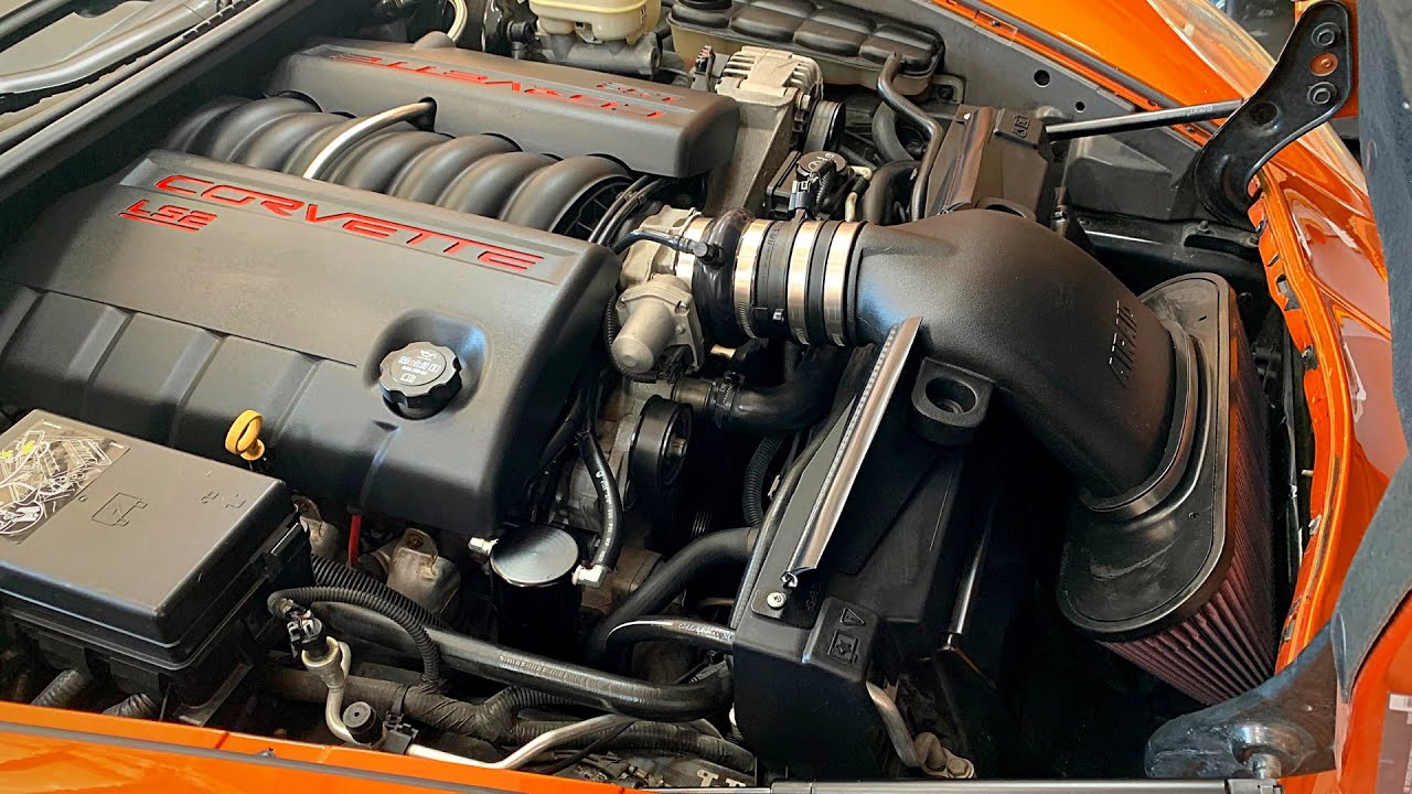 The Corvette gets an Intake | Intake and catch can