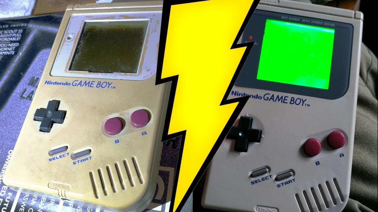 DMG Backlight and Retrobright!  (cheap and easy without bi-vert*)