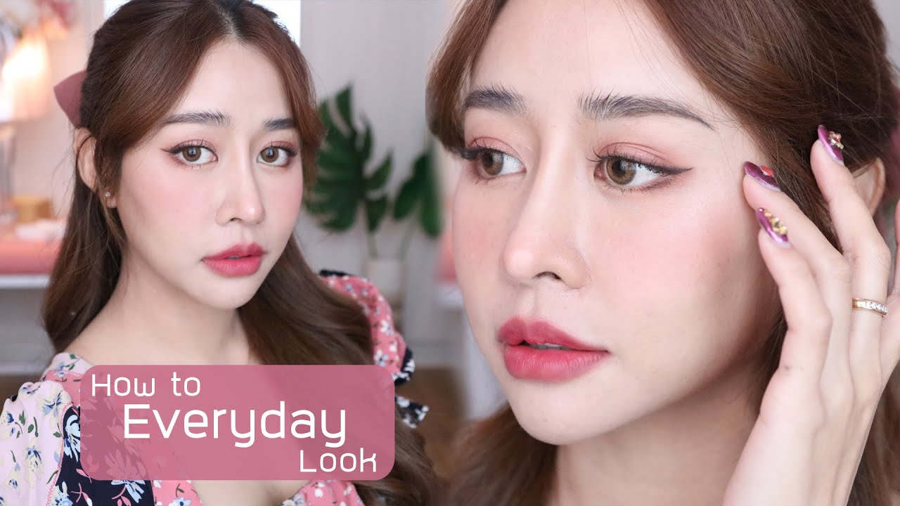 แต่งหน้า Everyday Look ชมพู พริ้งๆ