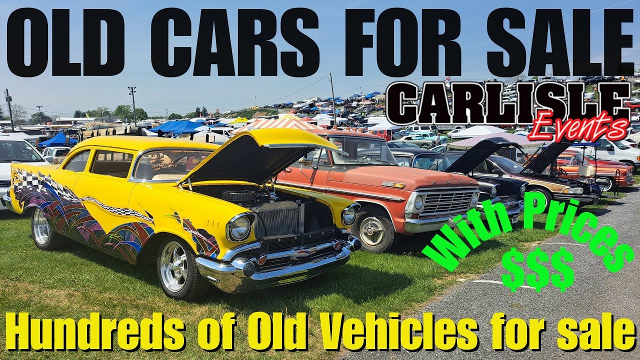 Searching for Gems in a HUGE Car Show with HUNDREDS of Old Cars for Sale | Carlisle Car Corral 2025