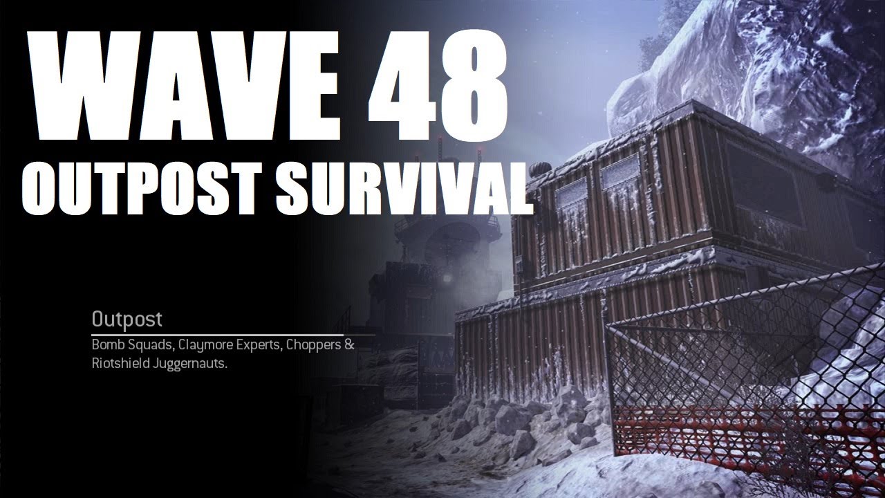 Mw3 Outpost Solo Survival Wave 48 Modern Warfare 3