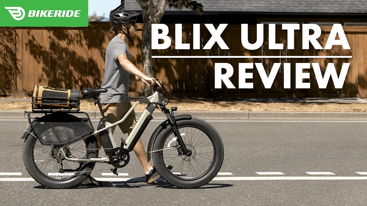Обзор электровелосипеда Blix Ultra с толстыми шинами | BikeRide.com