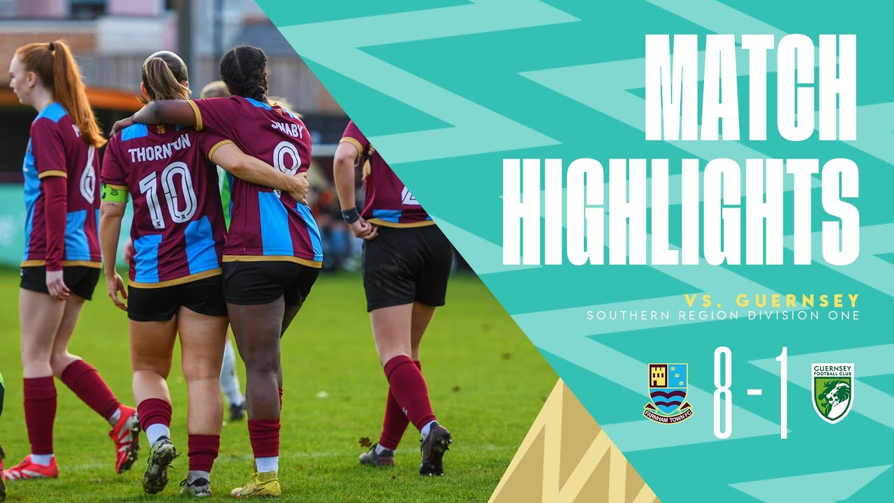 Winning League Run CONTINUES! | Farnham Town Women vs Guernsey Women | Full Match Highlights