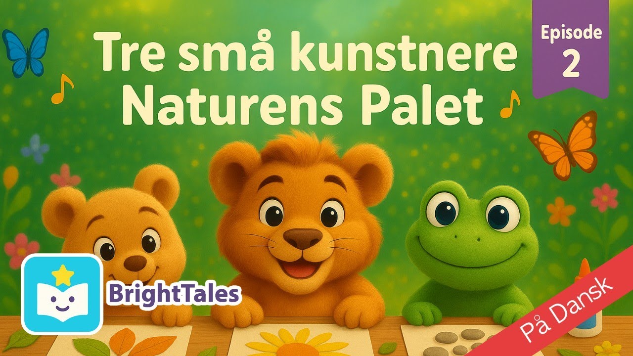 Tre Små Kunstnere: Naturens Palet Musikalsk Eventyr 🎨🎶 by BrightTales