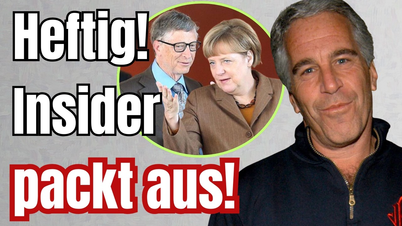 KNALL! Merkel-Biograph packt &uuml;ber Epstein-Verbindung aus!