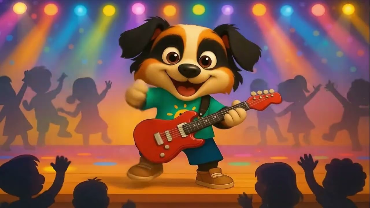 Get ready to shine with Walk Like a Rock Star! 🎸🐶