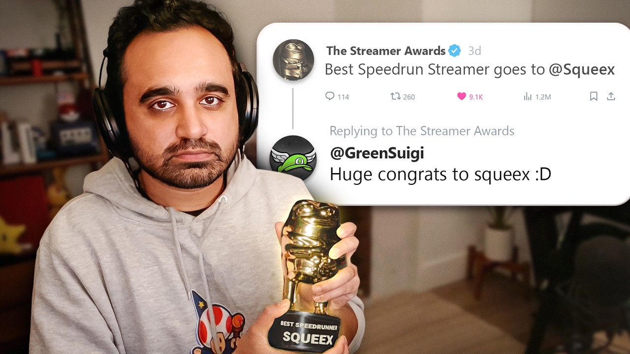 My thoughts on Speedrunners and The Streamer Awards