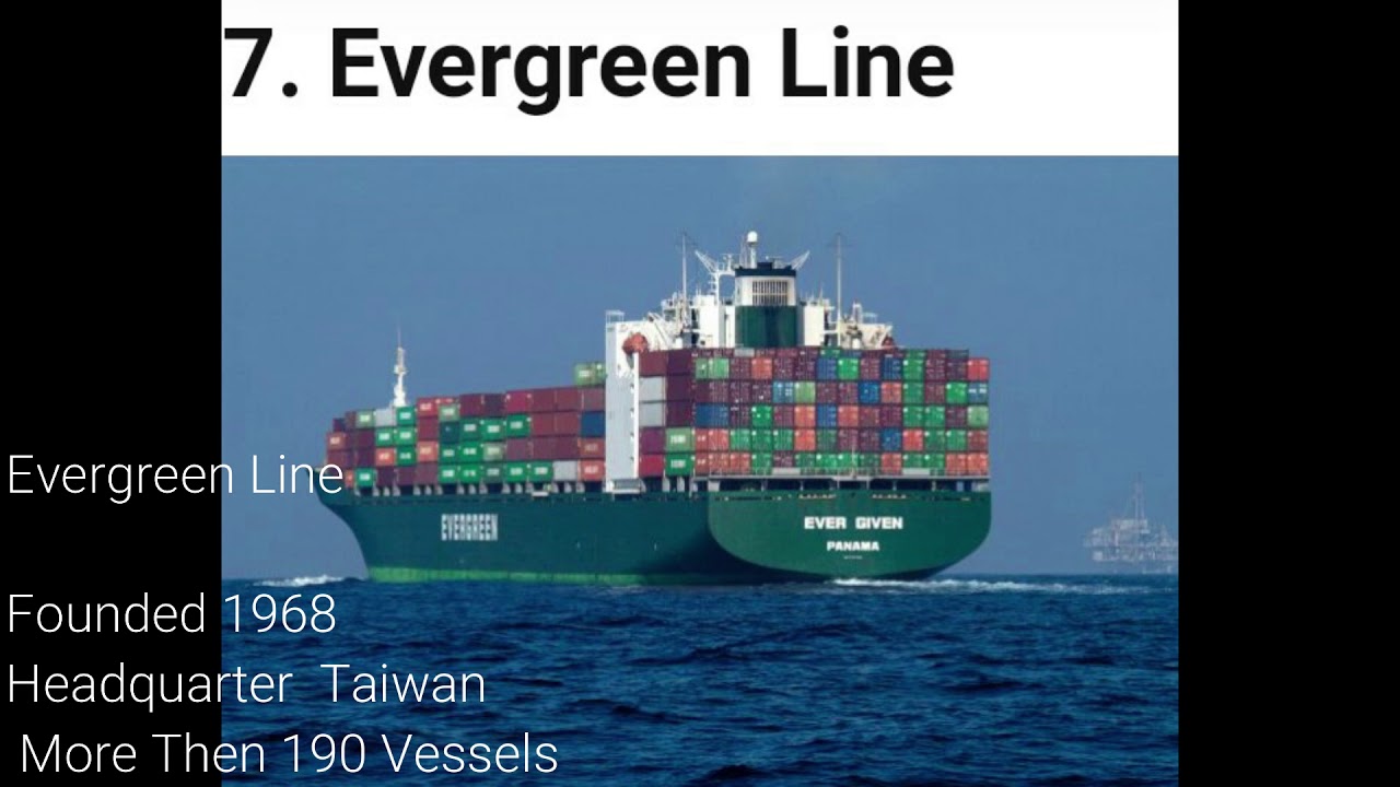Top 10 Container  shipping  companies