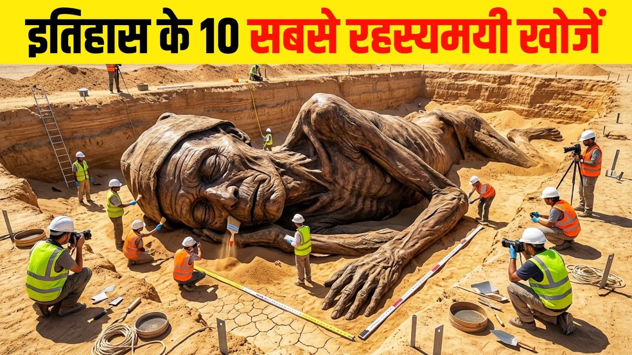 इतिहास के 10 सबसे रहस्यमयी खोजें | Top 10 Mysterious Discoveries in History