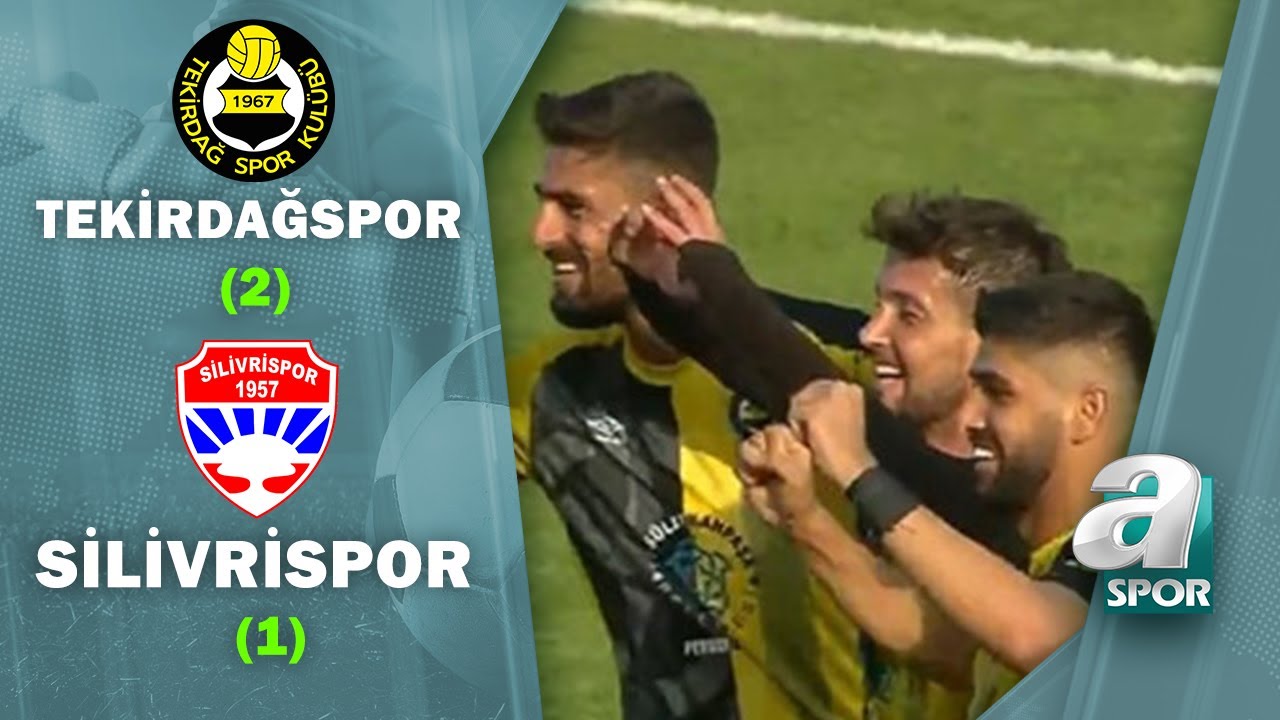Tekirdağspor 2 - 1 Silivrispor (Ziraat Türkiye Kupası 2.Tur Maçı)