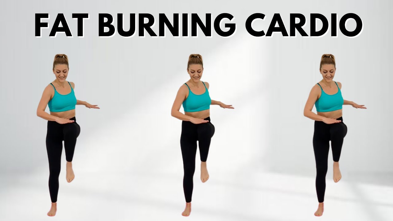 🔥30 Min TABATA CARDIO WORKOUT🔥FAT BURNING CARDIO AEROBICS🔥KNEE FRIENDLY🔥NO JUMPING🔥FULL BODY BURN🔥
