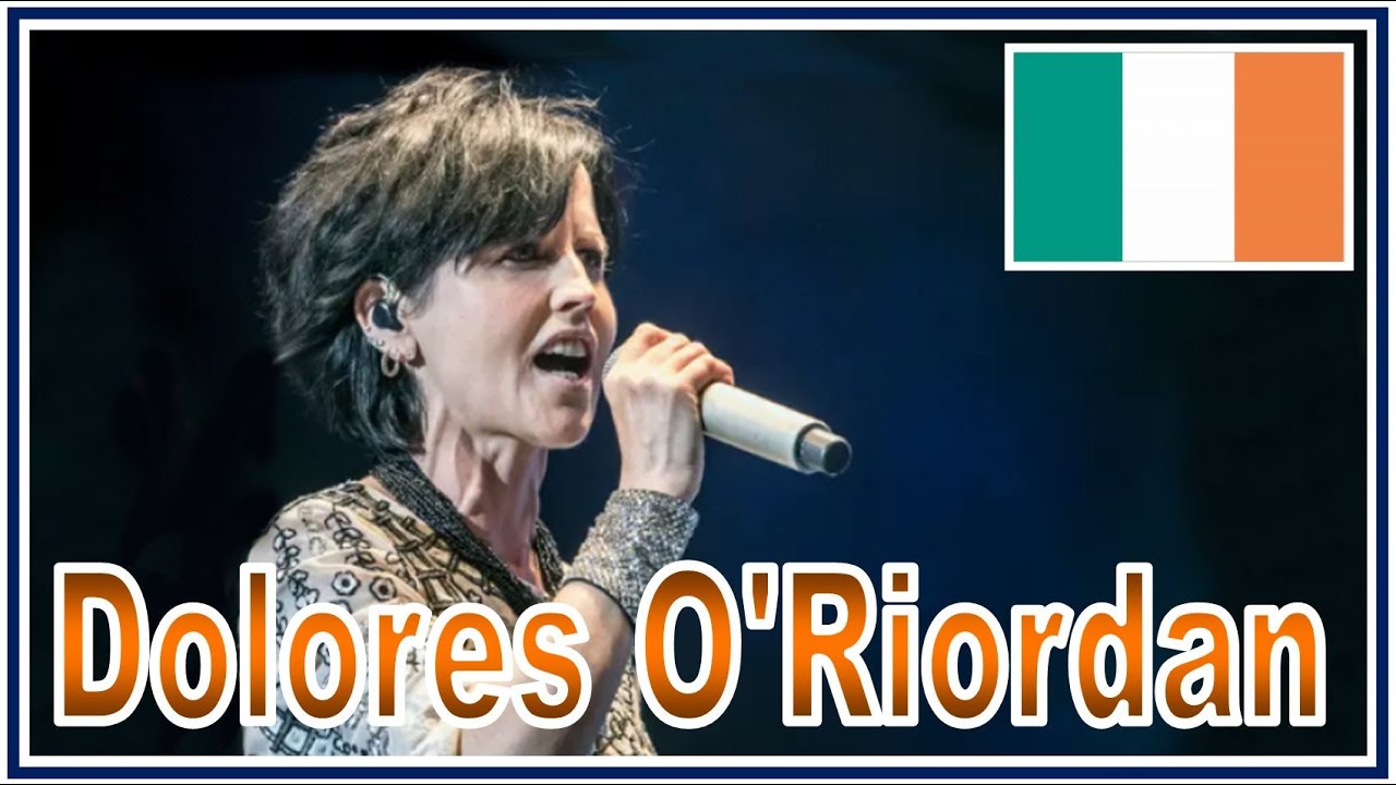 HOMMAGE IRLANDAIS # 1 ~ Dolores O'Riordan (1971- 2018)
