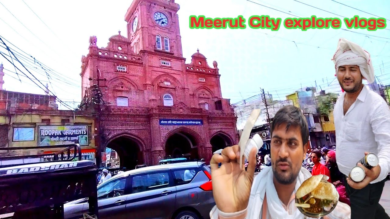 Meerut city full tour explore share vlogs #aaman4vlogs