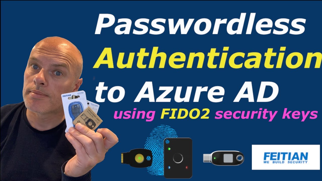Беспарольная аутентификация в Azure AD с использованием ключей безопасности Feitian FIDO2