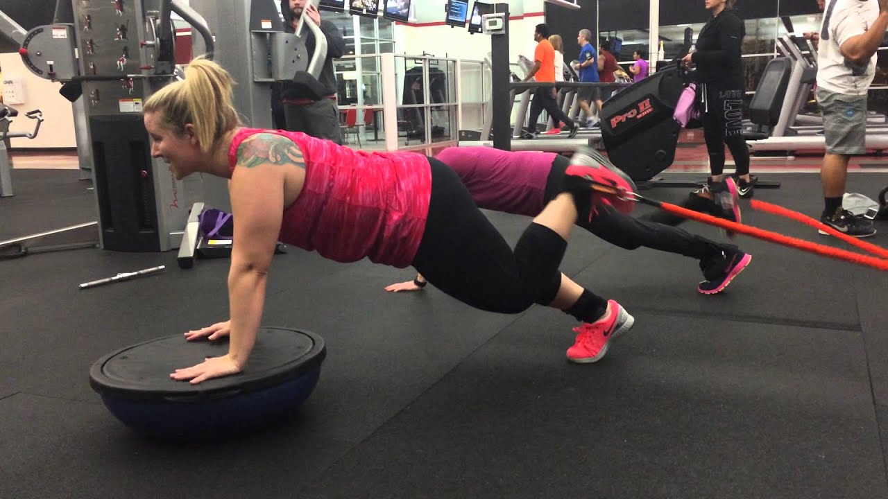 Aerobigirl Small Group Training - Stroops SFP hamstring curls