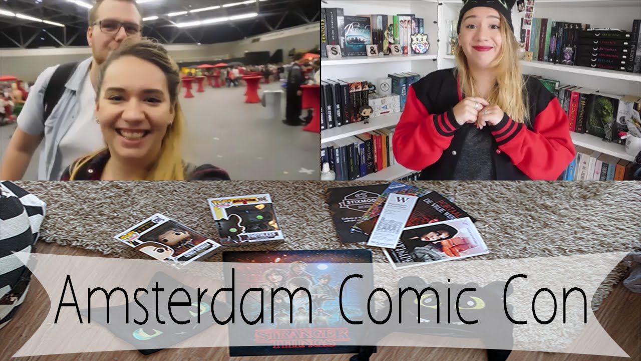 Amsterdam Comic Con 2016 || Vlog (& Shoplog)