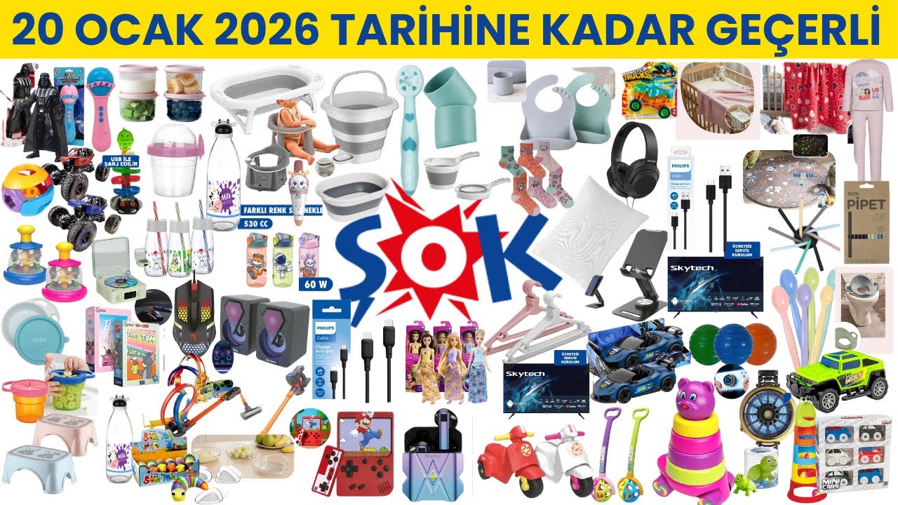 ŞOK MARKET BU HAFTA | ANNE BEBEK İHTİYAÇLARI | SON GÜN 20 OCAK 2026