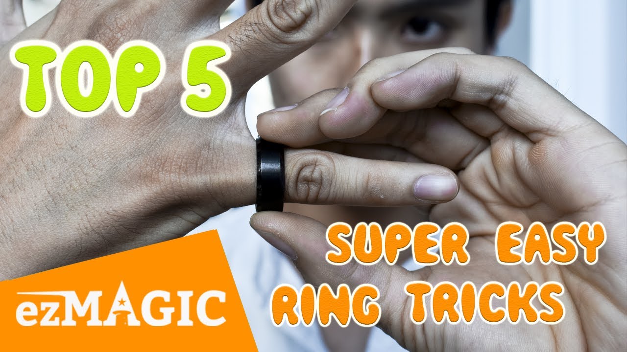 Топ 5 супер легких ринговых фокусов -  Руководство | ezMagic